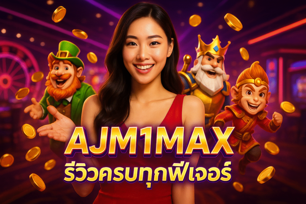AJM1MAX รีวิวครบทุกฟีเจอร์