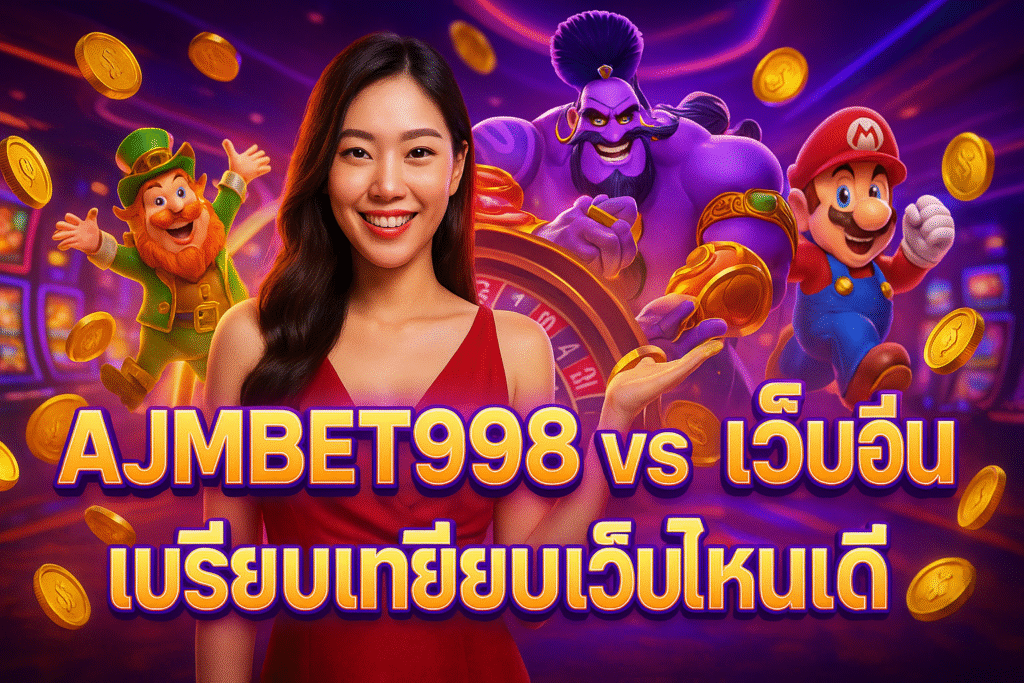 AJMBET998 vs เว็บอื่น เปรียบเทียบเว็บไหนดี